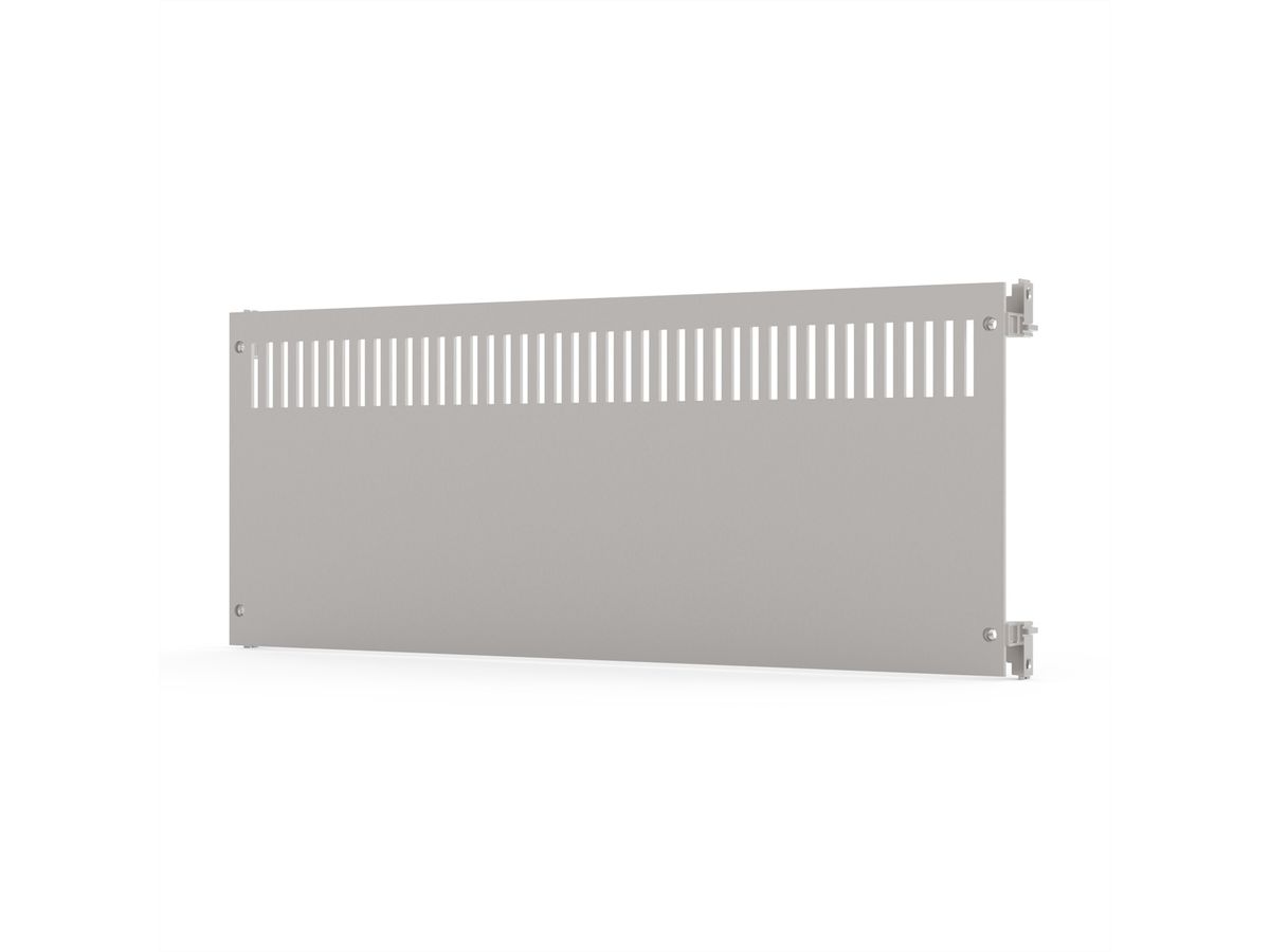 SCHROFF PropacPRO Panneau arrière, pleine largeur, non blindé, avec perforation, 3 U, 63 CV