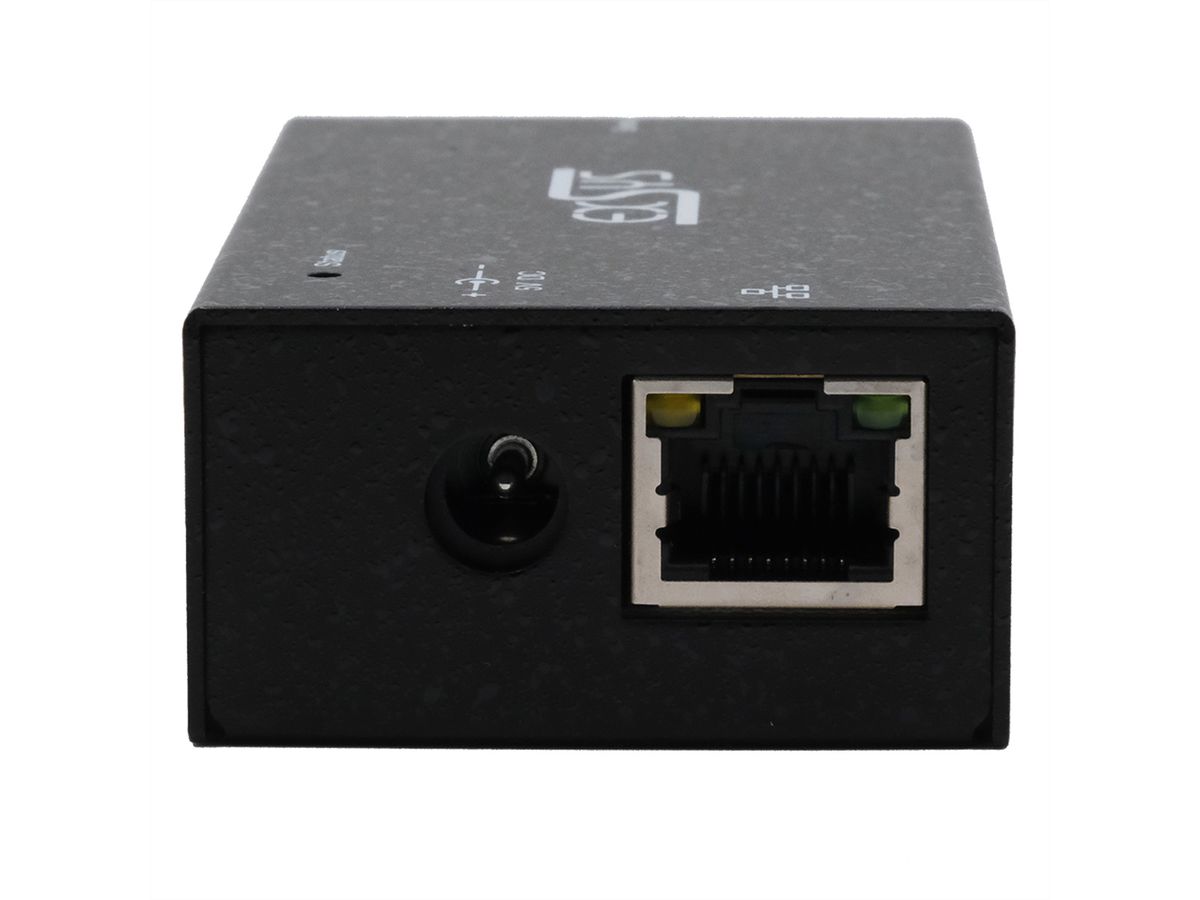 EXSYS EX-6111-2 Ethernet vers 1x RS-232, avec adaptateur secteur