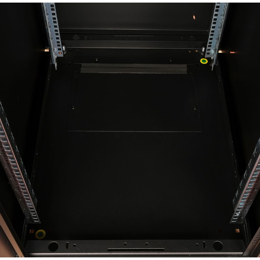 ROLINE 19" Baie réseau Pro 22U, 600x800 LxP Porte verre noir