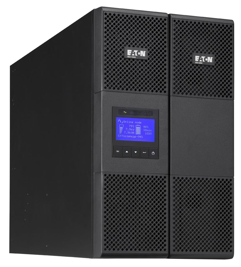 Eaton 9SX11Ki 11000VA Rack/Tour Noir alimentation d'énergie non interruptible