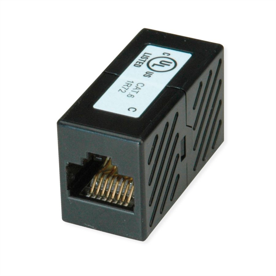 ROLINE Coupleur RJ-45 non blindé, Cat.6 (Classe E), Lot de 25
