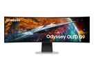 Samsung G95SC écran plat de PC 124,5 cm (49") 5120 x 1440 pixels Dual QHD OLED Argent
