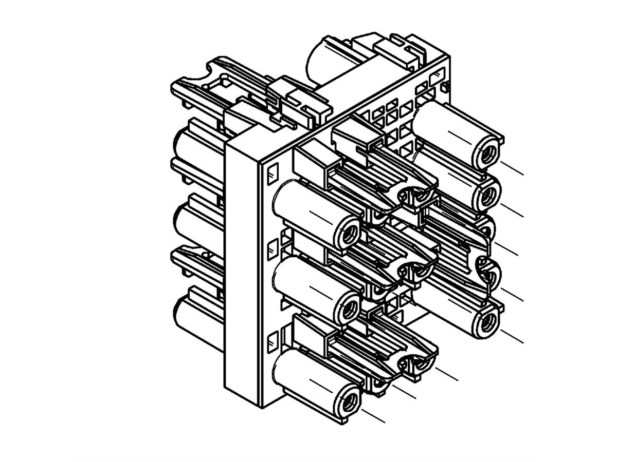 BACHMANN Wieland Bloc de distribution GST18i5