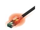Cordon EasyLan DualBoot® LED Cat.6A (Classe EA) S/FTP, LSOH, noir, 10 m