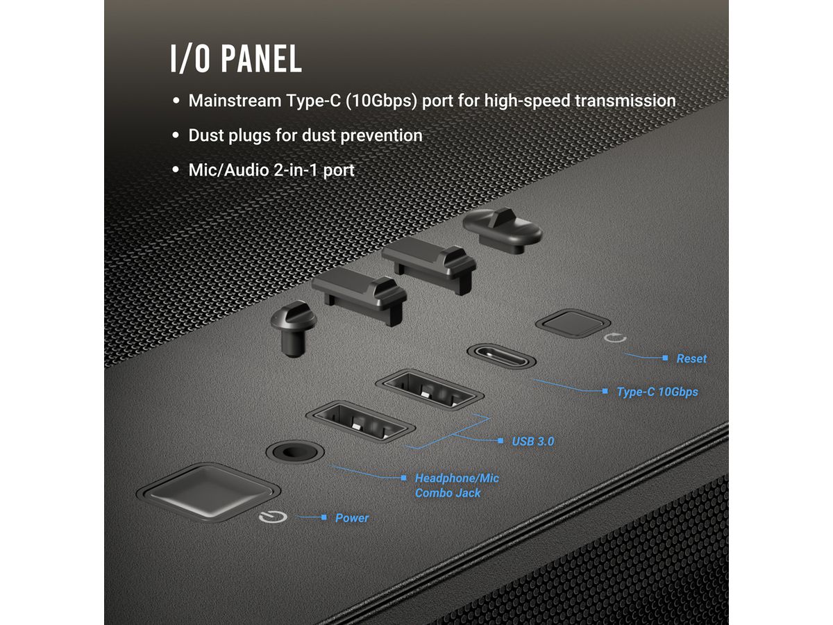 ANTEC Constellation C8 Wood Boîtier PC Full Tower ATX