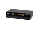 ATEN CS1144DPH4 Commutateur KVM sécurisé universel, 4 ports USB 5K DisplayPort/HDMI double écran