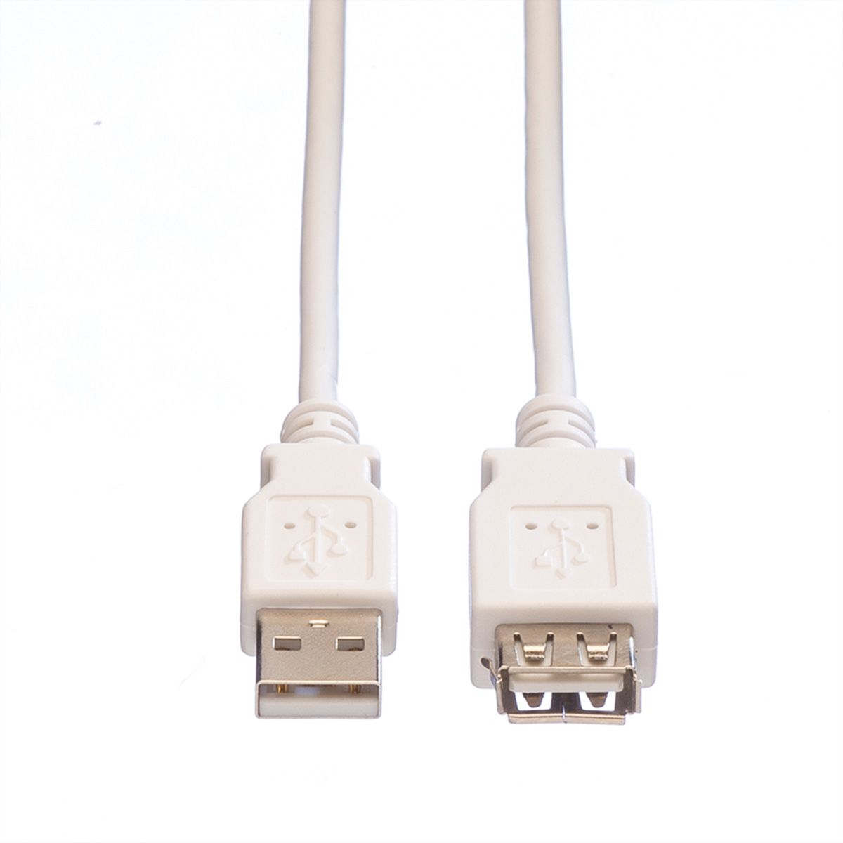 VALUE Câble USB 2.0 Type A-A, M/F, blanc, 3 m