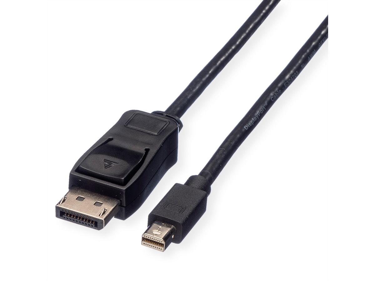 VALUE Câble DisplayPort DP M - Mini DP M, noir, 5 m