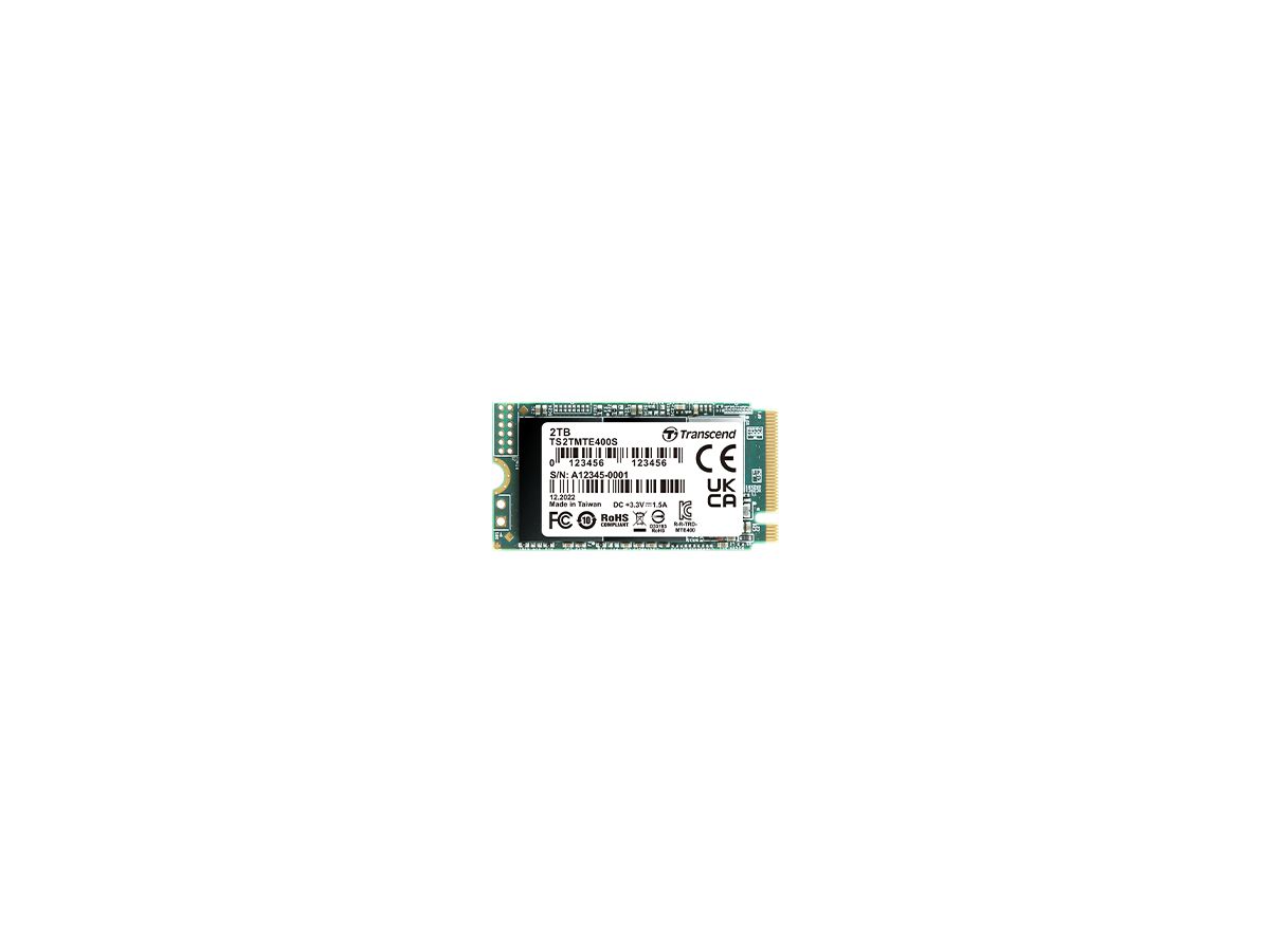 Transcend 400S M.2 2 To PCI Express 3.0 3D NAND NVMe