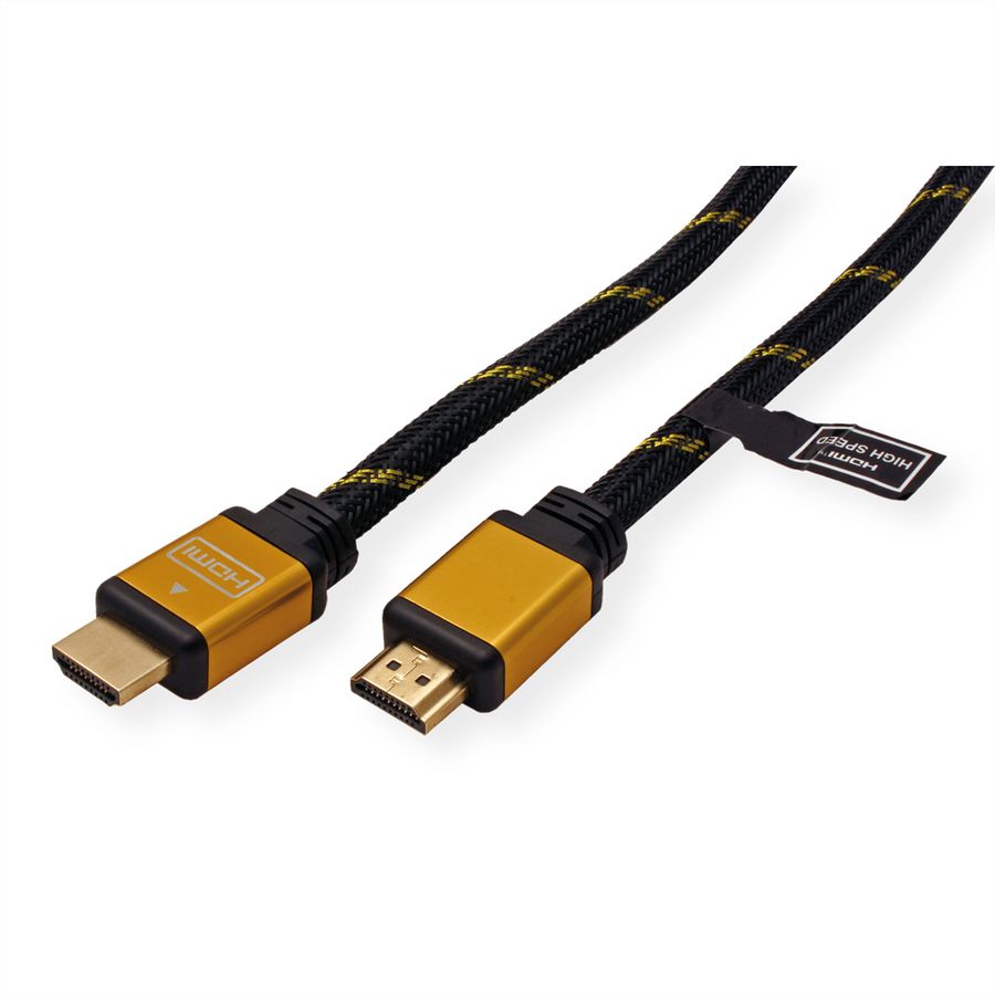 ROLINE GOLD Câble HDMI High Speed, M-M, 2 m