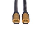 ROLINE PREMIUM Câble HDMI Ultra HD avec Ethernet, 4K, M/M, noir, 4,5 m