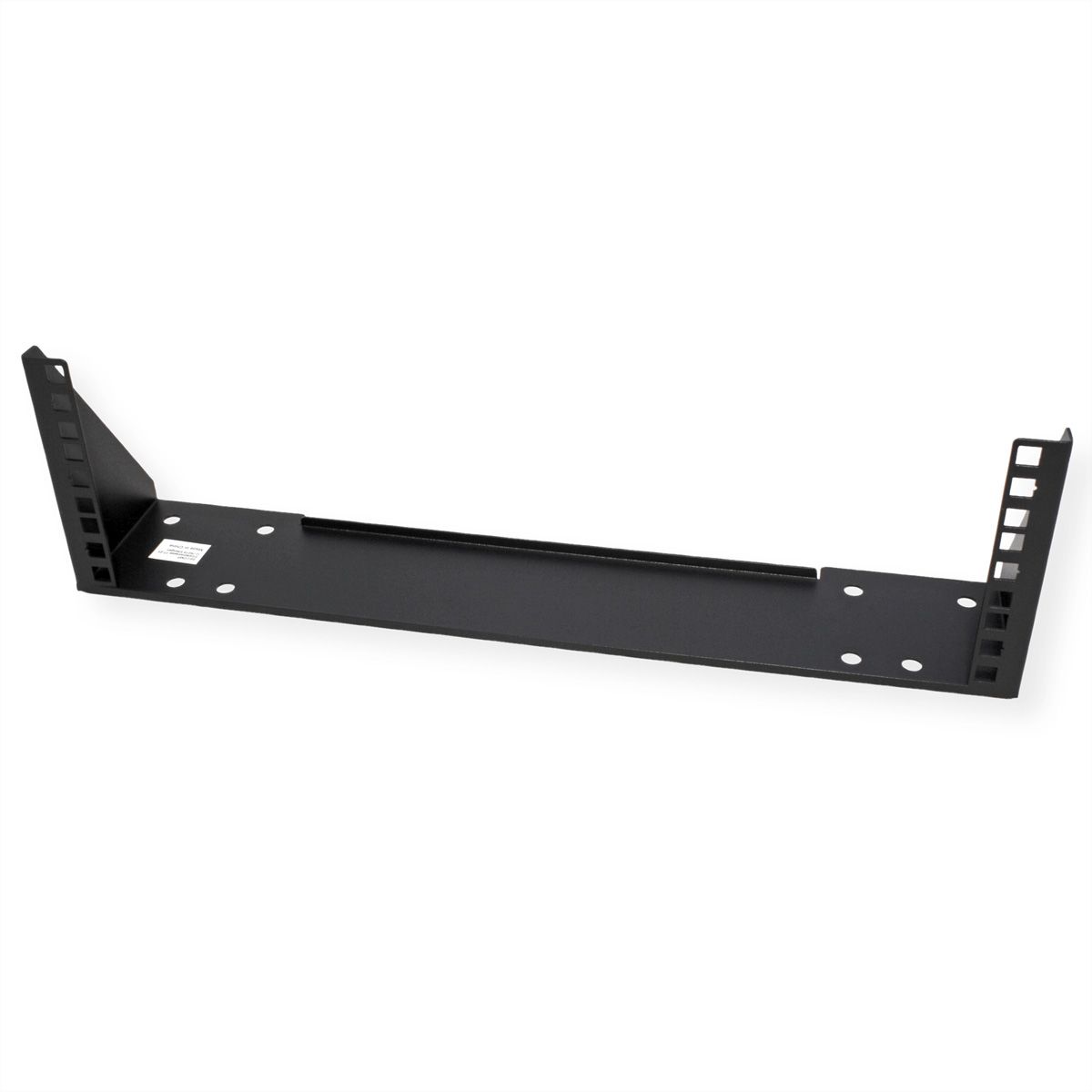 Support 19" mural / sous le bureau, 3 UH, noir
