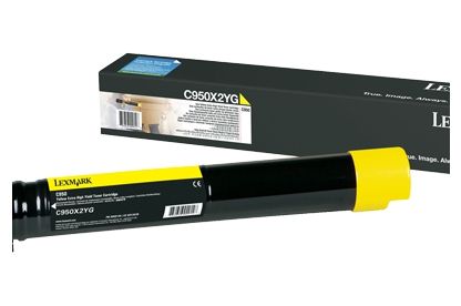 Lexmark C950X2YG Cartouche de toner Original Jaune 1 pièce(s)