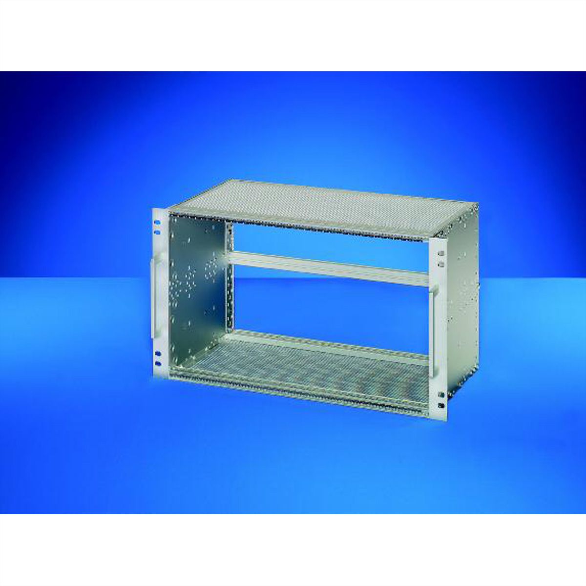 SCHROFF EuropacPRO 19" Subrack Kit pour chemin de fer, blindé, EN 50155, 6 U, 84 HP, 235 mm
