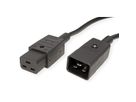 BACHMANN Câble IEC320/C19-C20 16A/250V, noir, 0,5 m