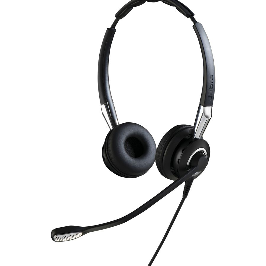 Jabra BIZ 2400 II QD Duo NC WideBand Binaural Bandeau Noir
