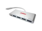 ROLINE Hub USB 3.2 Gen 1, 4 ports, type C, 1 port PD