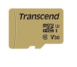 Transcend 16GB UHS-I U3 16Go MicroSDXC UHS-I Classe 10 mémoire flash