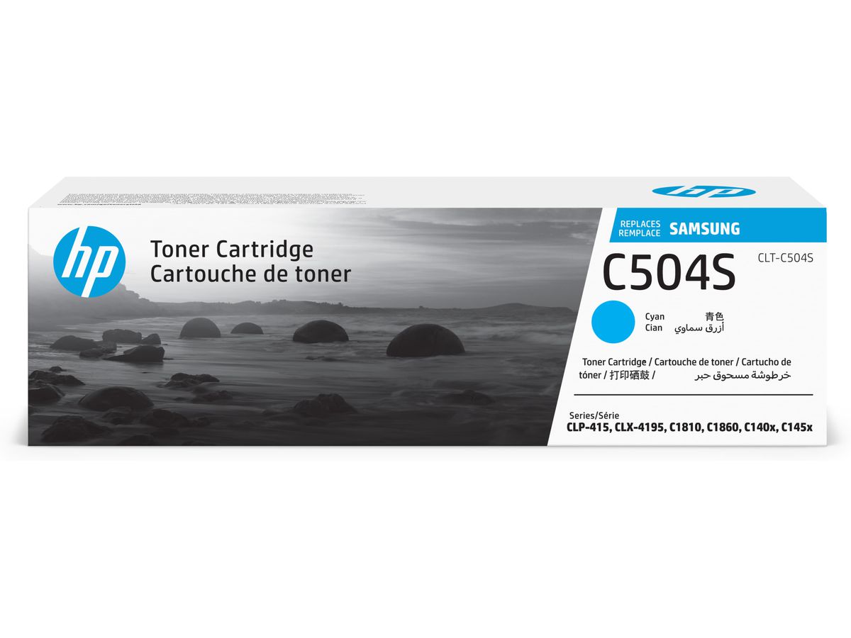 Samsung CLT-C504S Toner cyan authentique