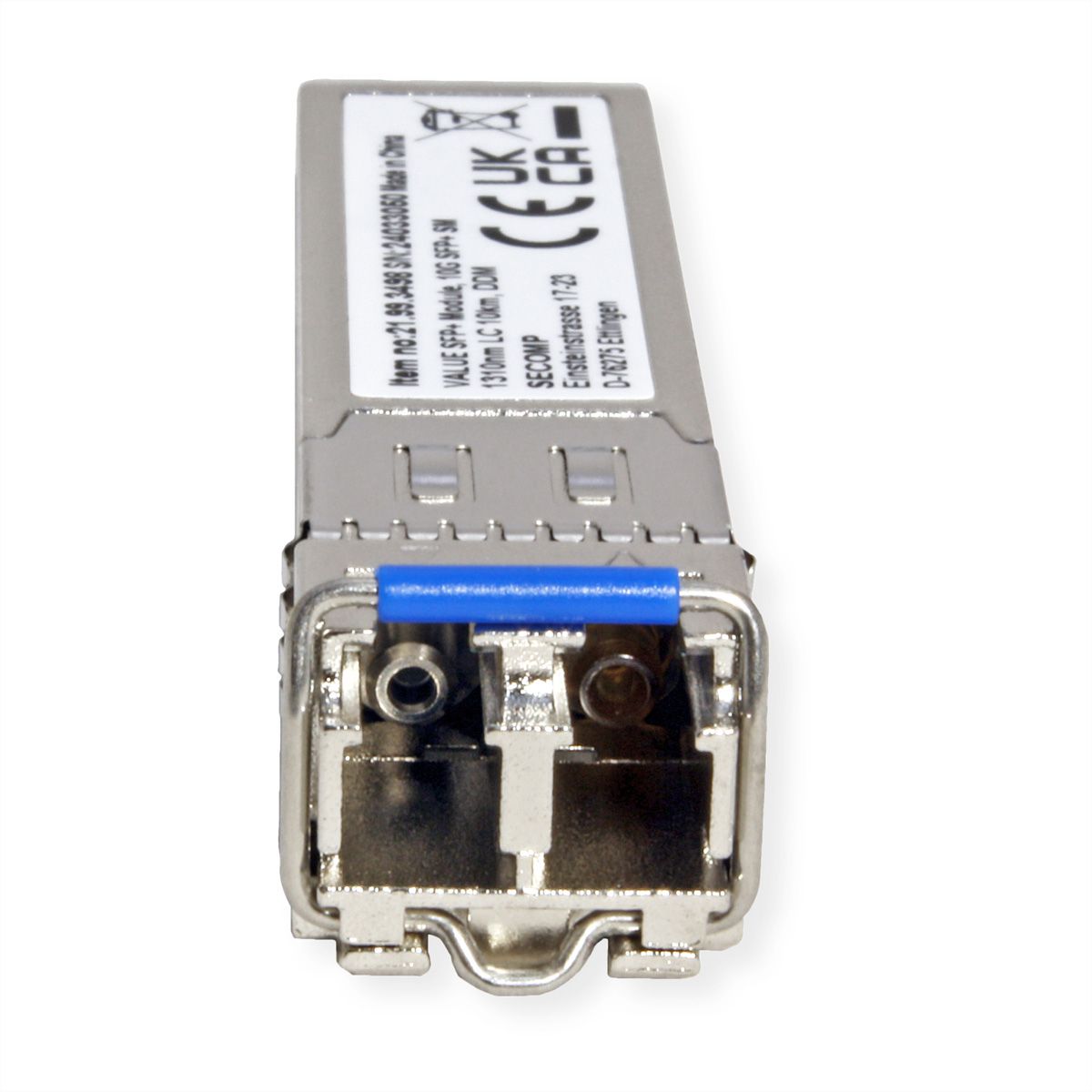 VALUE Module SFP+ (MiniGBIC) LR/LC, 10GbE, Single Mode 1310nm, max. 10km