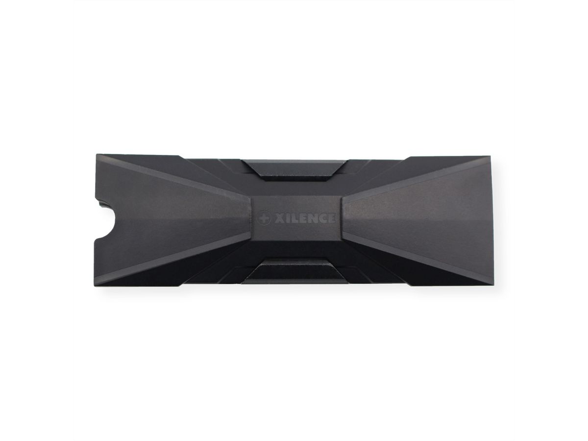 Xilence M2SSD.B.ARGB Radiateur M.2 2280 SSD PCIe NVMe/SATA, 3PIN ARGB 5V, passif