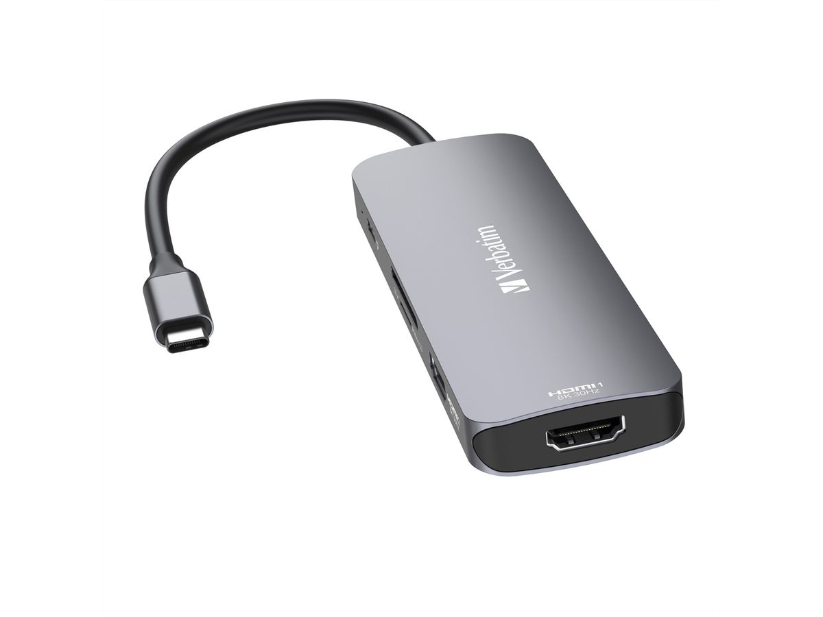 VERBATIM CMH-08 Hub Pro Multiports USB-C