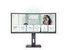 AOC CU34P3CV écran plat de PC 86,4 cm (34") 3440 x 1440 pixels UltraWide Quad HD LED Noir