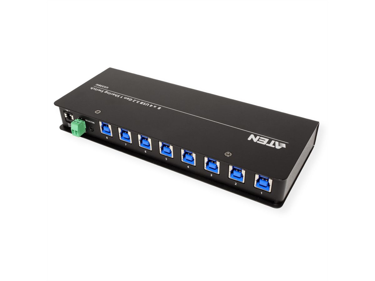 ATEN US3384I Commutateur partagé USB 3.2 Gen 1, 8 x 4