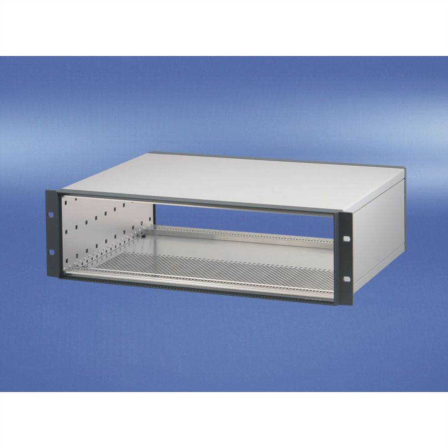 SCHROFF RatiopacPRO, Coffret de bureau, blindage à monter ultérieurement, face avant, 6 U, 84 CV, 435 mm