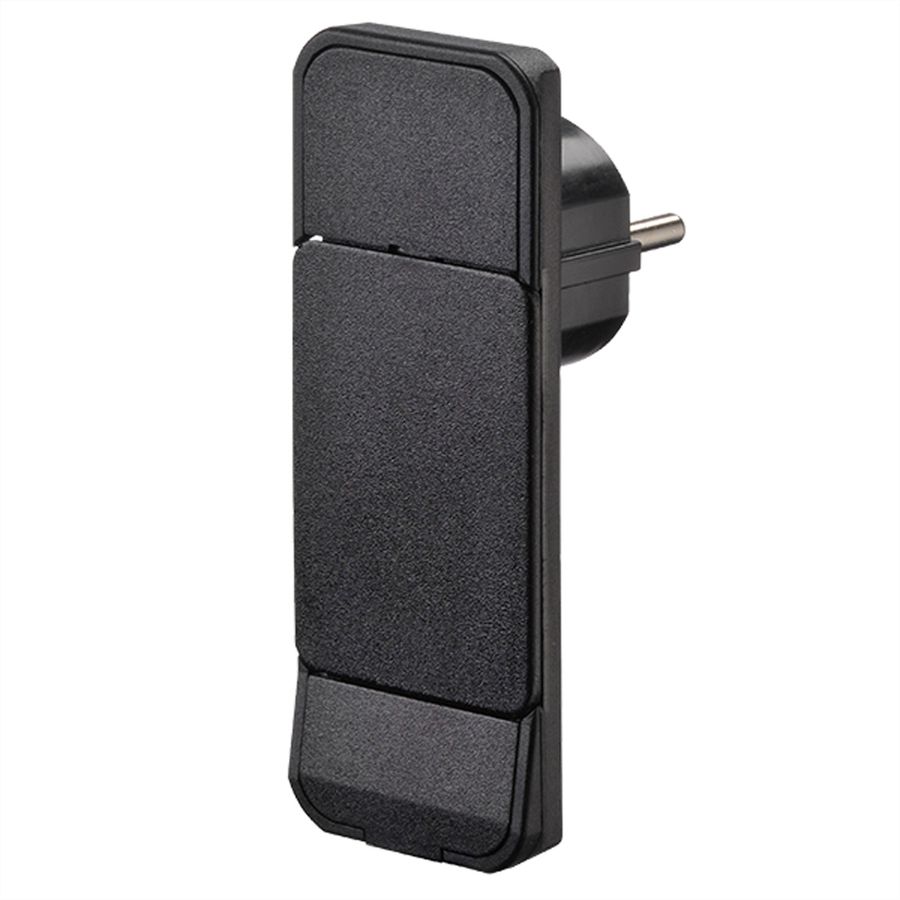 BACHMANN SMART PLUG Fiche de montage extra plate, noir