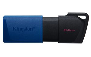 Kingston Technology DataTraveler 64GB USB3.2 Gen 1 Exodia M (Noir + Bleu) - 2 Pieces