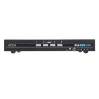 ATEN CS1184DP4C Commutateur KVM sécurisé DisplayPort à 4 ports USB avec CAC
