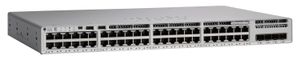 Cisco C9200L-48PXG-4X-E commutateur réseau Géré L2/L3 Gigabit Ethernet (10/100/1000) Connexion Ethernet, supportant l'alimentation via ce port (PoE) Gris