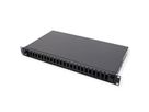 VALUE Panneau de brassage vide 1 UH, amovible, 24x SC-DX/LC quadruple