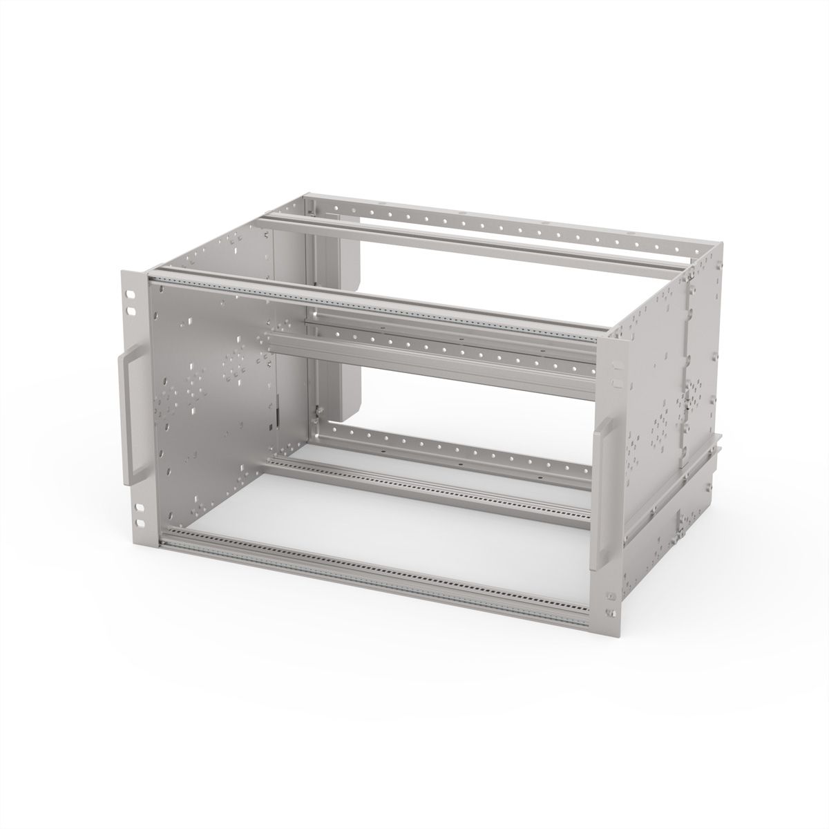 SCHROFF EuropacPRO 19" Kit de bacs à cartes pour le ferroviaire, blindage Retrofit, SNCF, 6 U, 84 CV, 320 mm