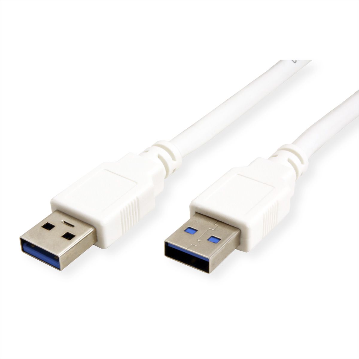 VALUE Câble USB 3.2 Gen 1 Type A-A, blanc, 3 m