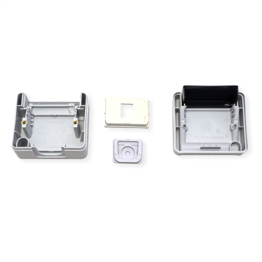TELEGÄRTNER Boîtier IP44, avec fixation pour 1 module AMJ