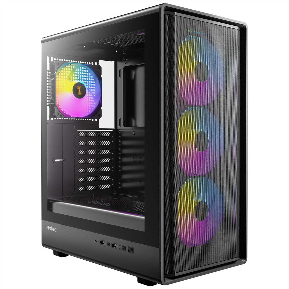 ANTEC Performance P6 Neo ARGB Boîtier PC ATX Midi Tower, noir