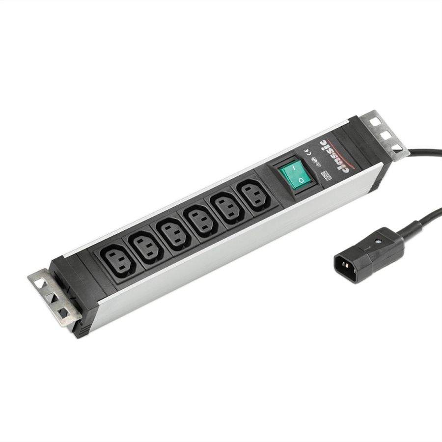 BACHMANN Prise multiple 6x prises PC / prise PC IEC320 C13/C14
