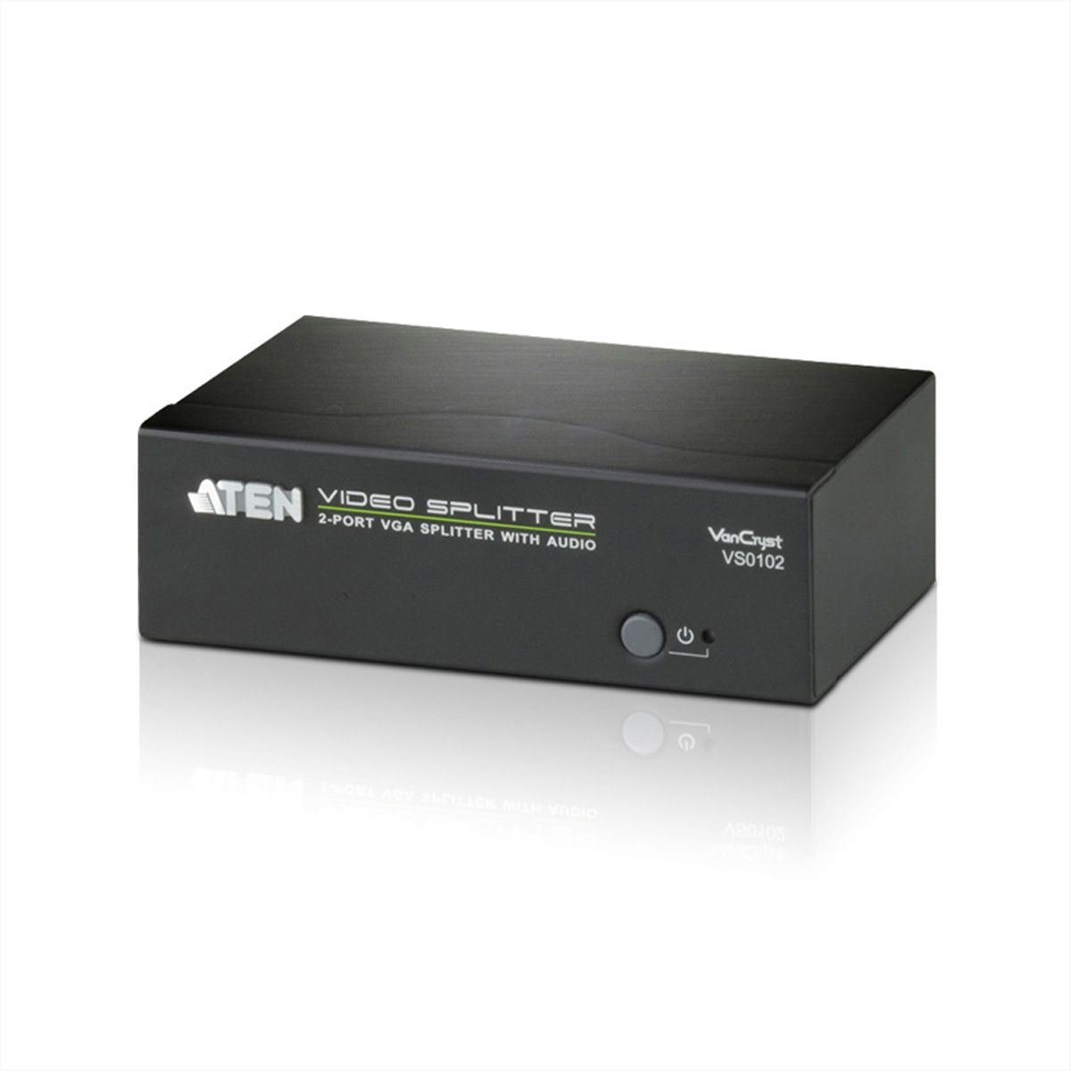 ATEN VS0102 Splitter Vidéo, 450MHz, Audio, RS232, 2 écrans