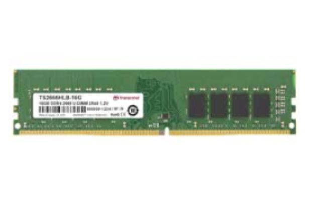 Transcend JetRam JM2666HLE-16G module de mémoire 16 Go 1 x 8 Go DDR4 2666 MHz
