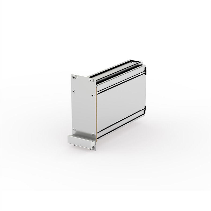 SCHROFF Cadre type Unité enfichable PRO Kit, blindé, couvercle lisse, 1 connecteur, 3 U, 10 HP, 167 mm