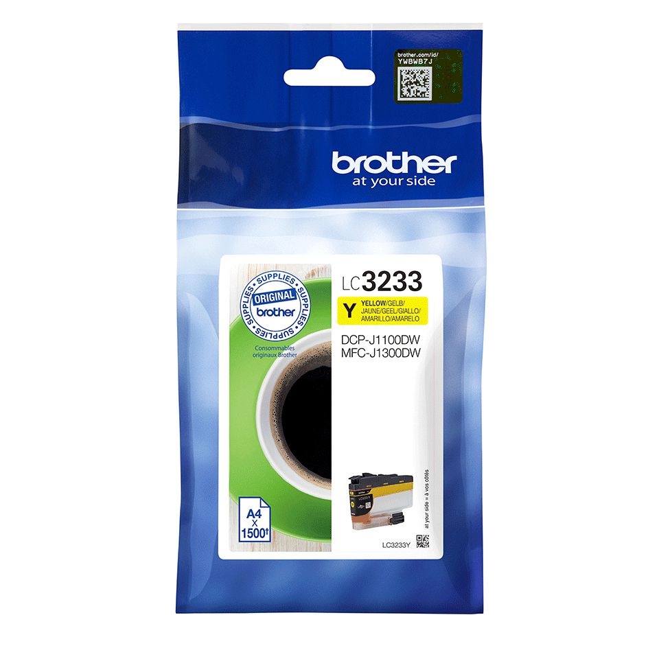 Brother LC3233Y - Cartouche d'encre originale - Jaune