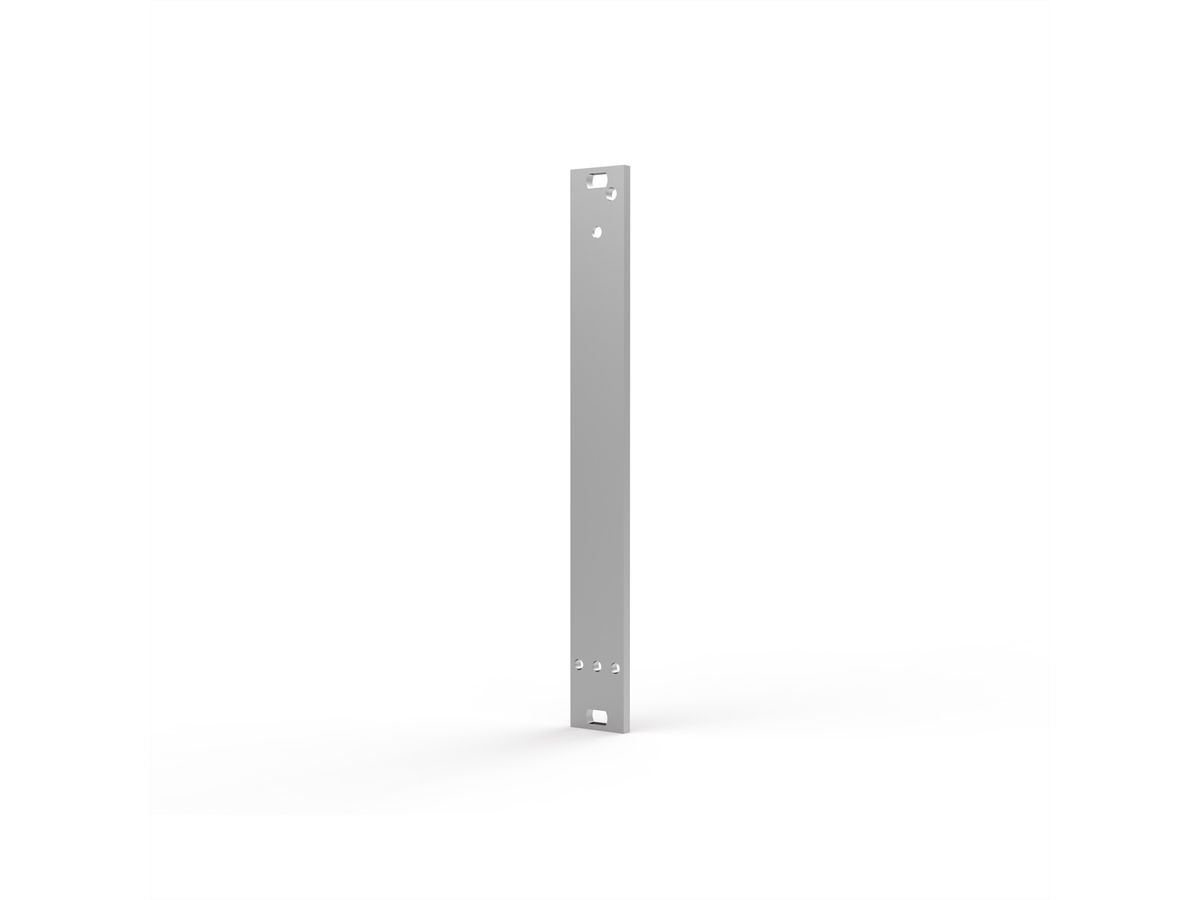 SCHROFF Unité enfichable, face avant, non blindée, pour poignée trapézoïdale statique, 3 U, 3 CV, 2,5 mm, alu, face avant anodisée, face arrière conductrice