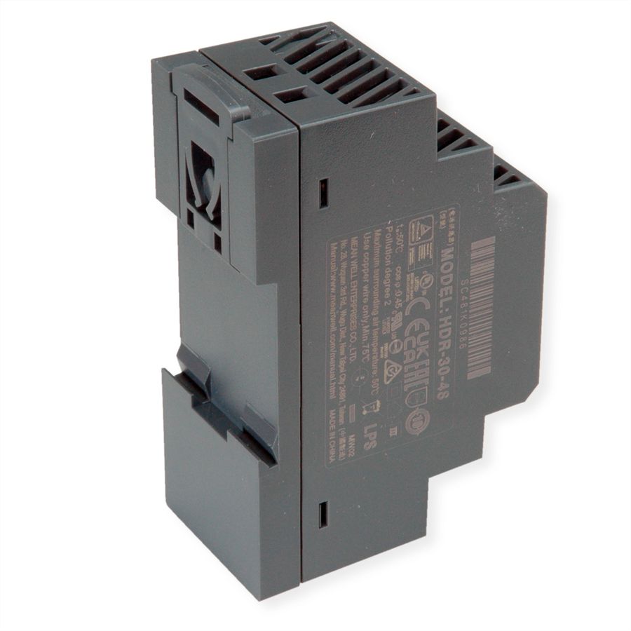 MEAN WELL HDR-30-48 Bloc d'alimentation sur rail DIN 30 W 48 V CC