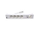 BACHMANN POWER FRAME 4xUTE 1xUSB A/C 22W 0,2m GST18
