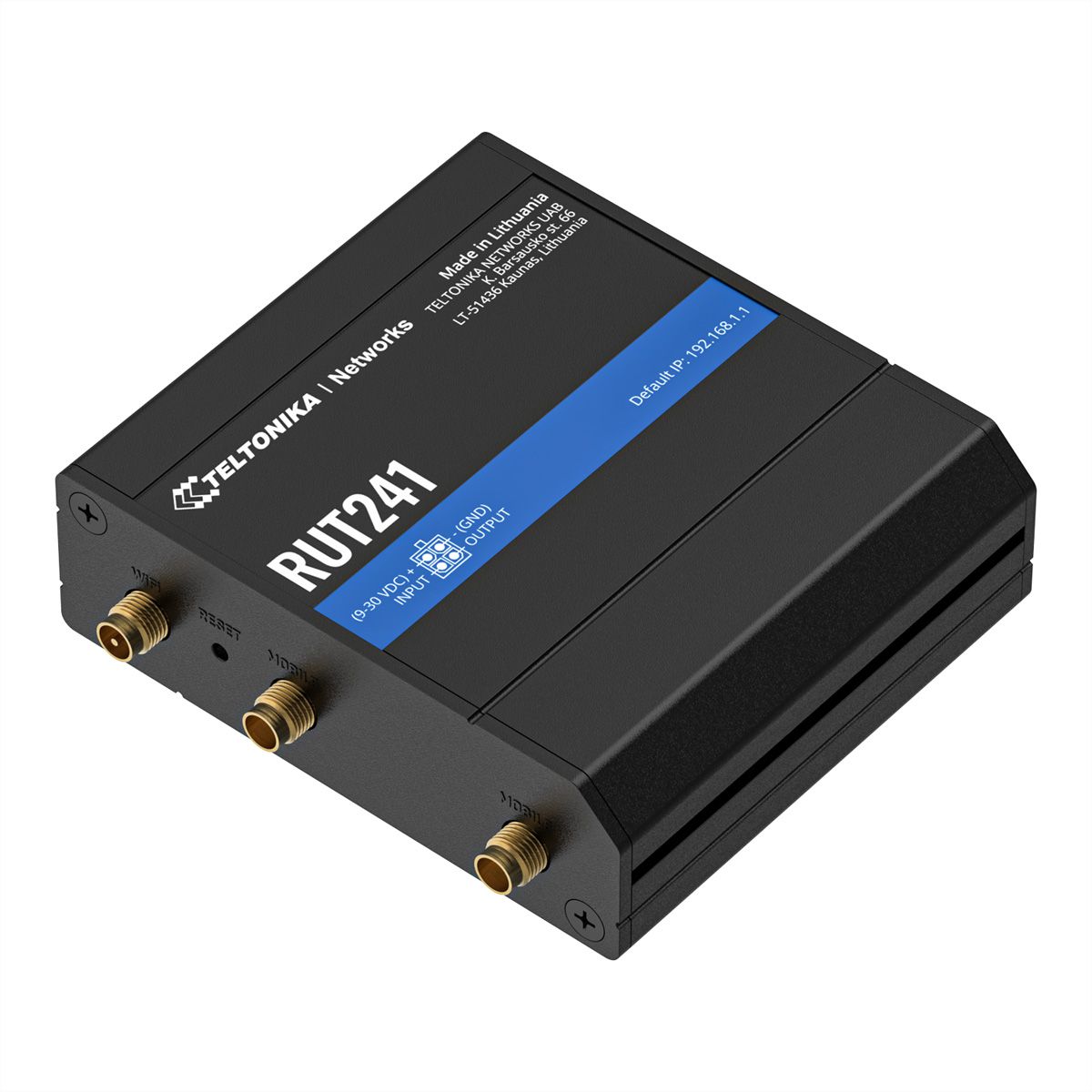 TELTONIKA RUT241 LTE/4G/3G/2G Routeur industriel WiFi version MEIG