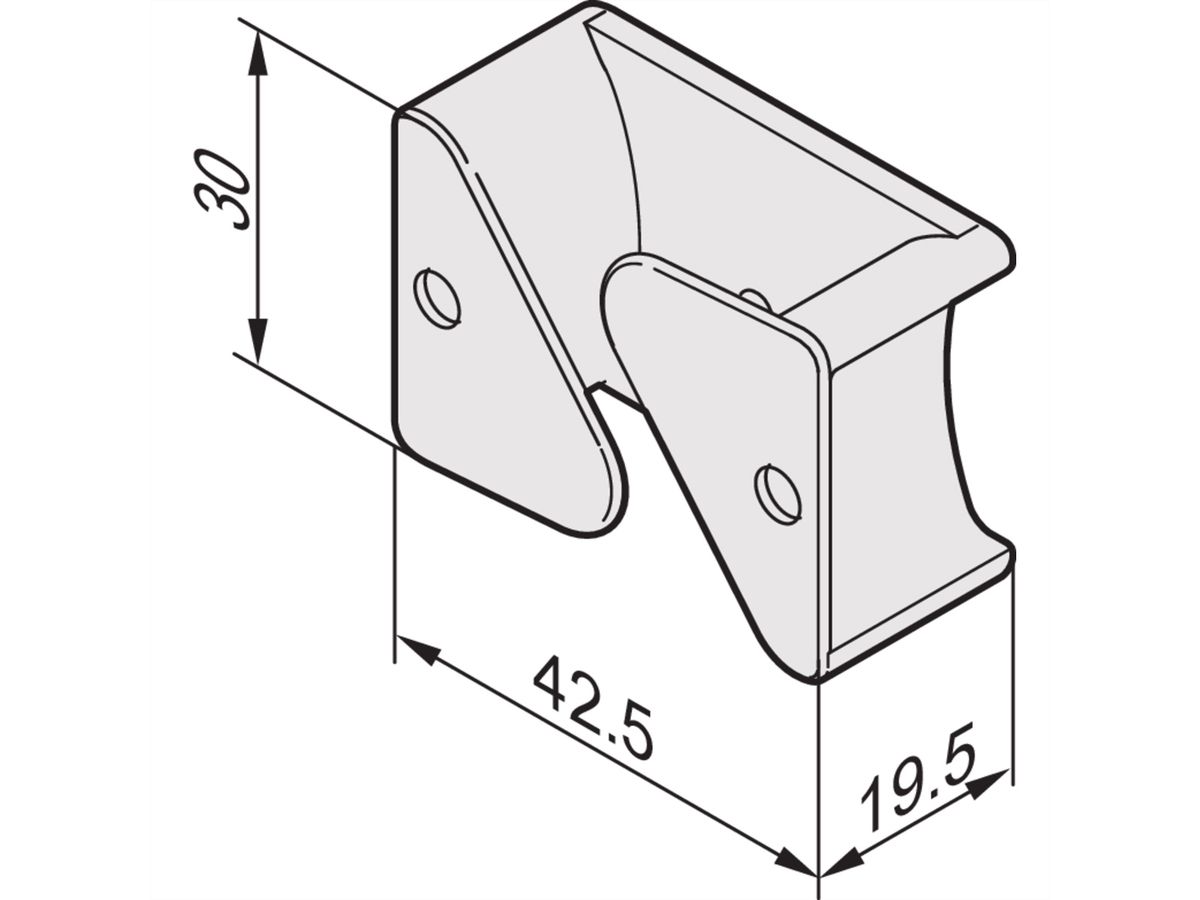 SCHROFF LAN Case Cable Ducting for Fibre Optic Small Case (en anglais)