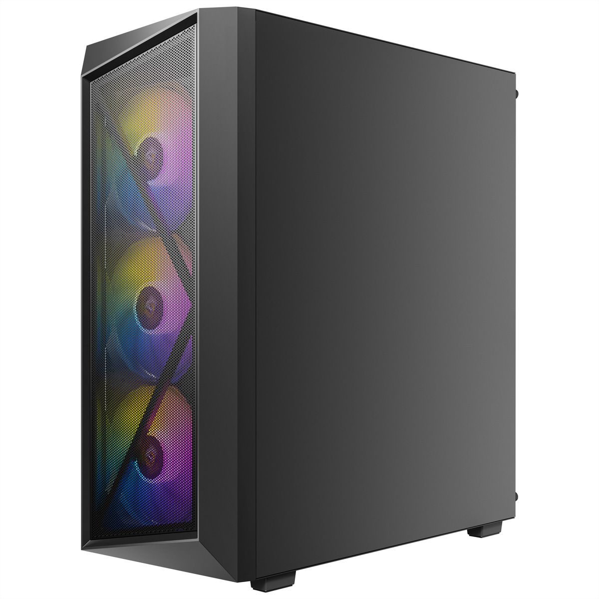 ANTEC AX67 ARGB Boîtier PC Midi Tower Gaming ATX, noir