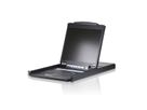 ATEN CL1308N Commutateur KVM, 48cm TFT, VGA, PS/2-USB, 8 ports, US-Layout